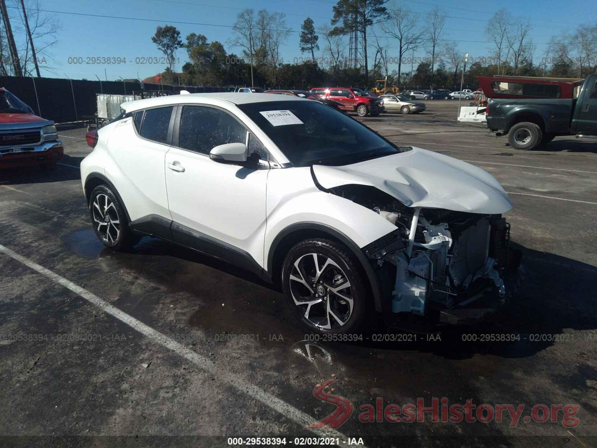 NMTKHMBX4LR109922 2020 TOYOTA C-HR