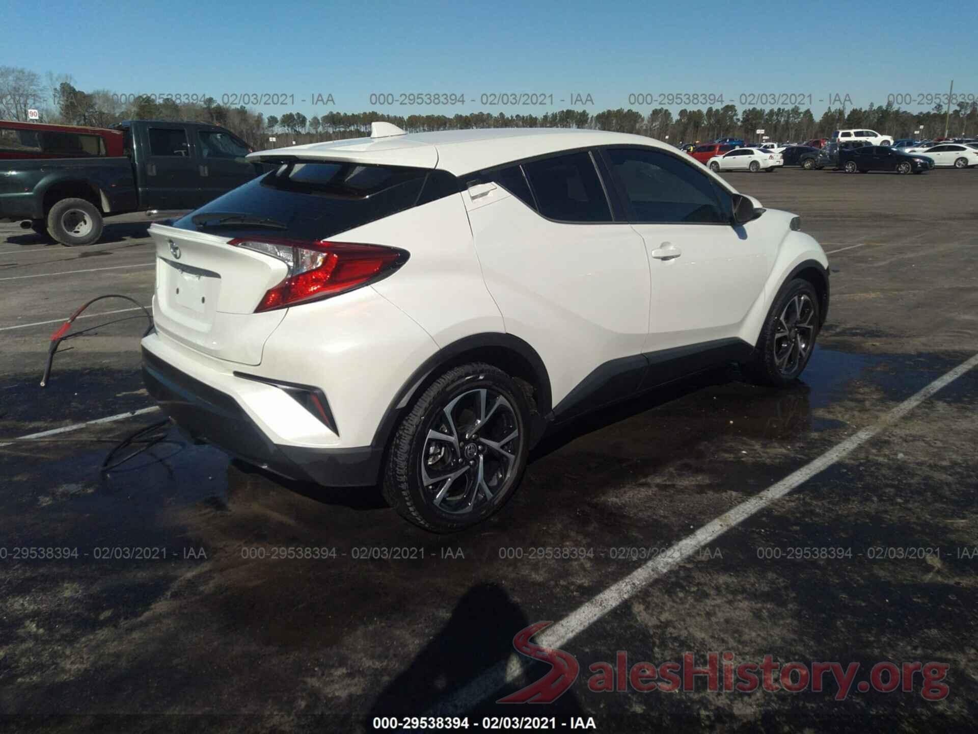 NMTKHMBX4LR109922 2020 TOYOTA C-HR