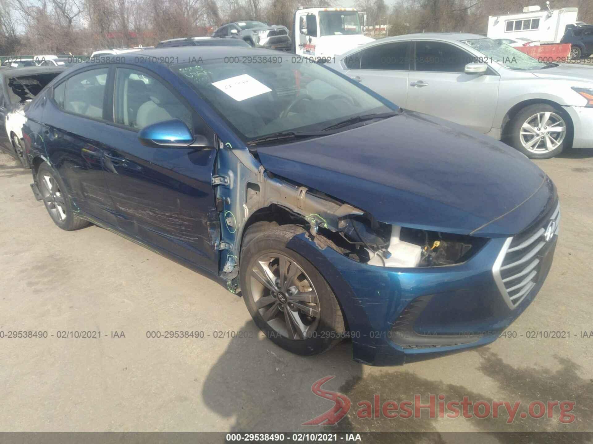 5NPD84LFXJH218789 2018 HYUNDAI ELANTRA