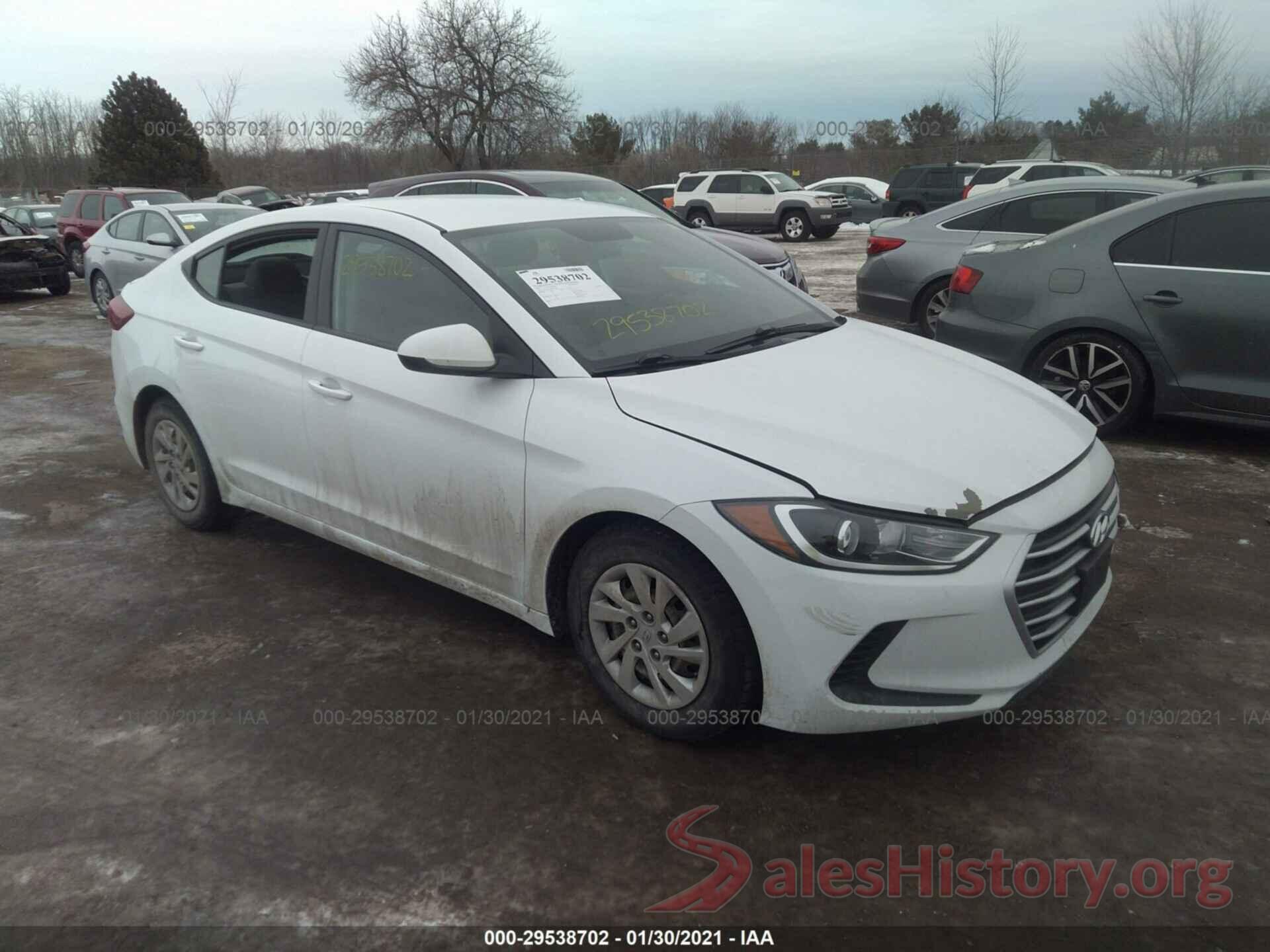 5NPD74LF1HH139654 2017 HYUNDAI ELANTRA