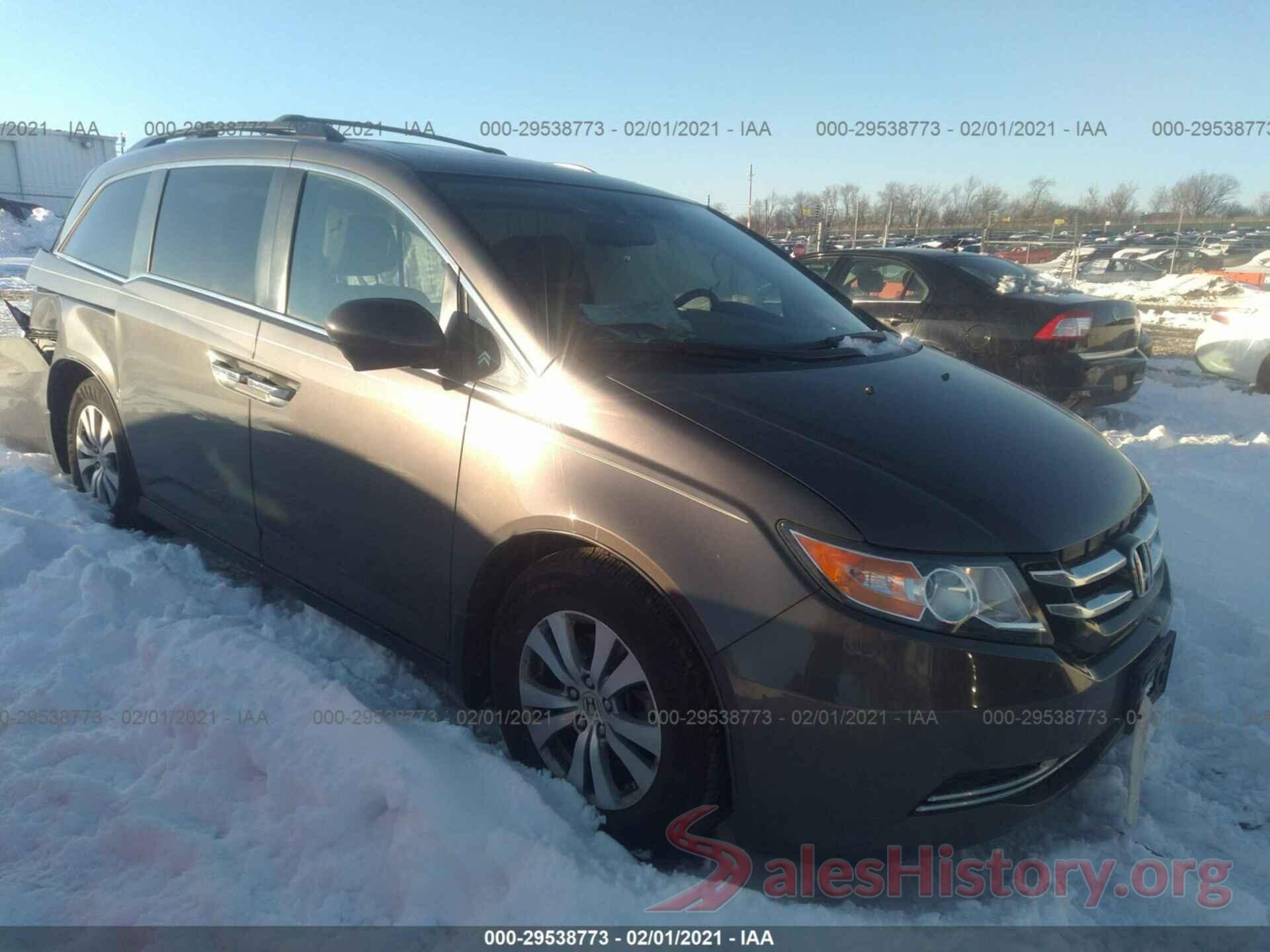 5FNRL5H66GB041944 2016 HONDA ODYSSEY