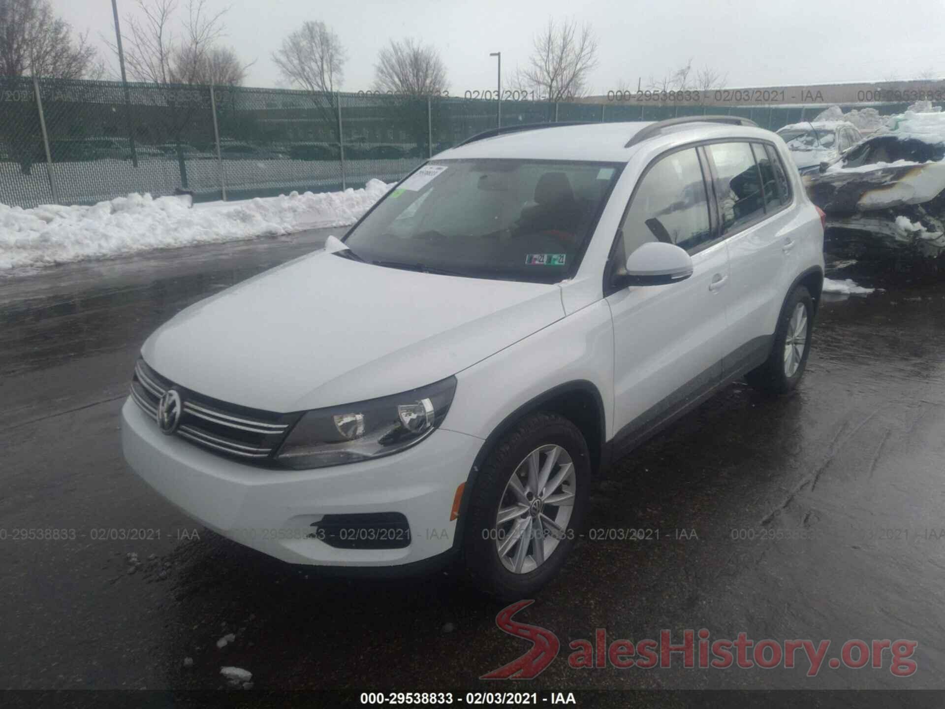 WVGBV7AX7HK041932 2017 VOLKSWAGEN TIGUAN