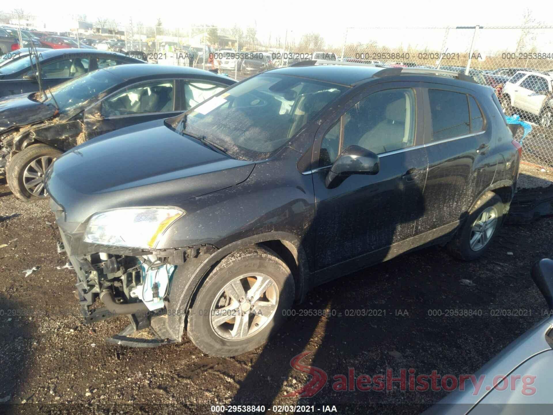 3GNCJLSB8GL268437 2016 CHEVROLET TRAX