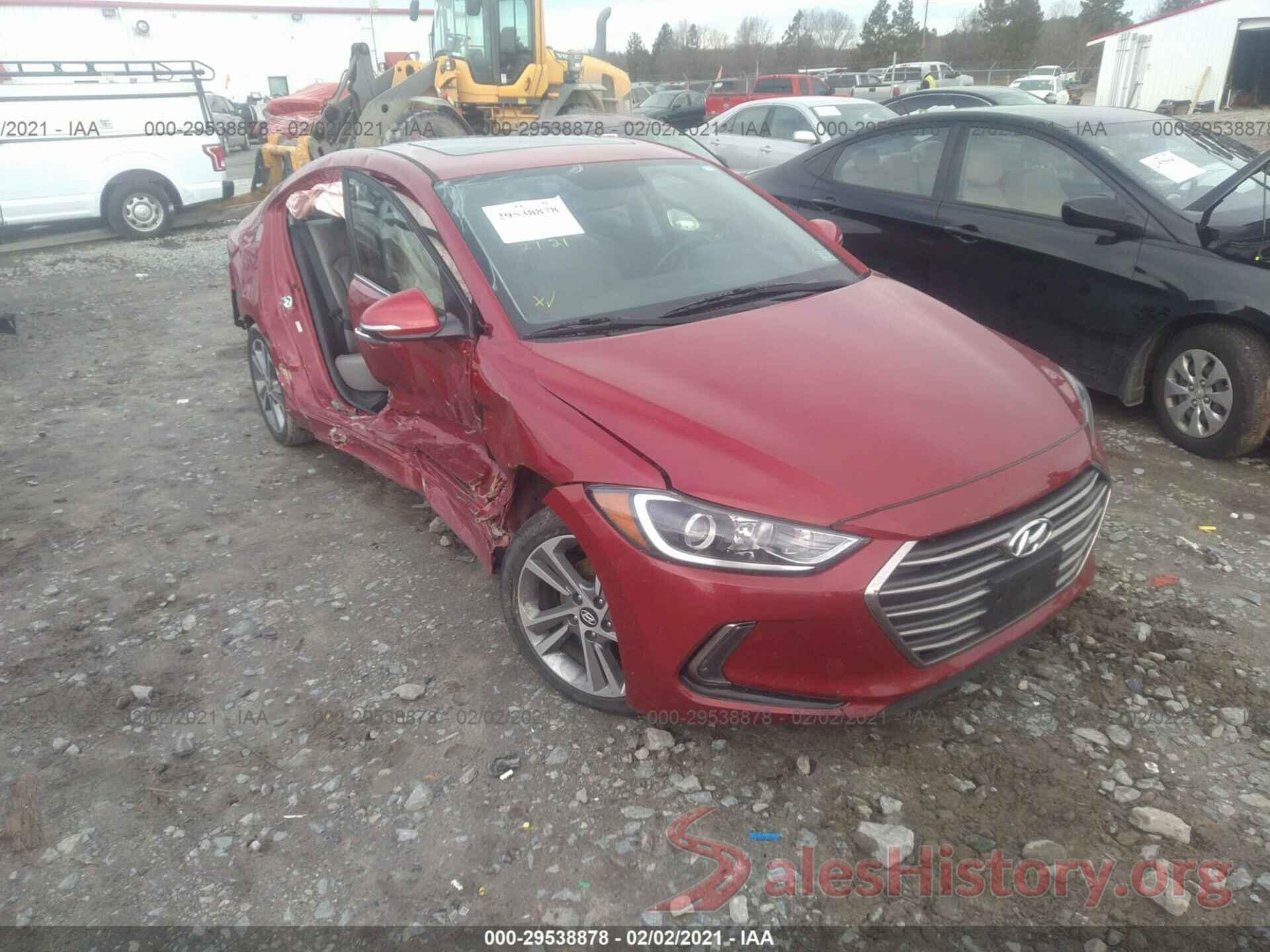 KMHD84LF2HU105270 2017 HYUNDAI ELANTRA