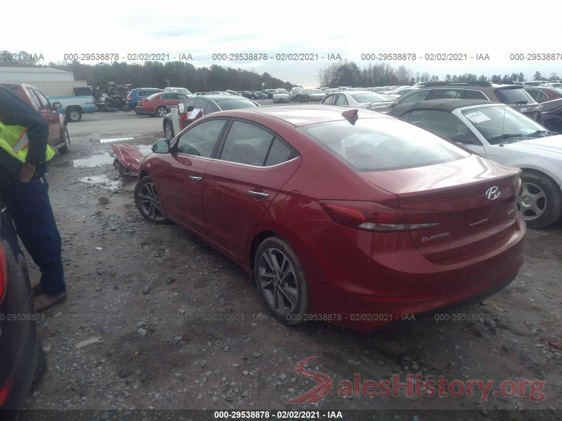 KMHD84LF2HU105270 2017 HYUNDAI ELANTRA