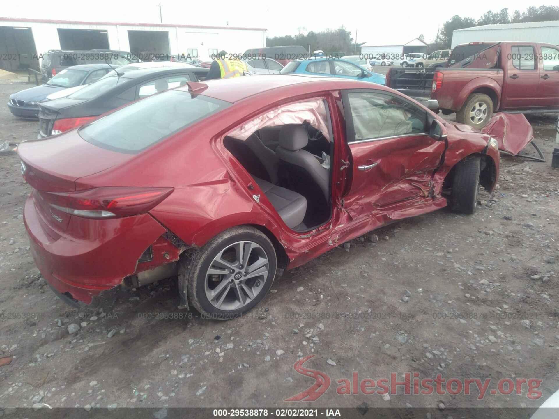 KMHD84LF2HU105270 2017 HYUNDAI ELANTRA