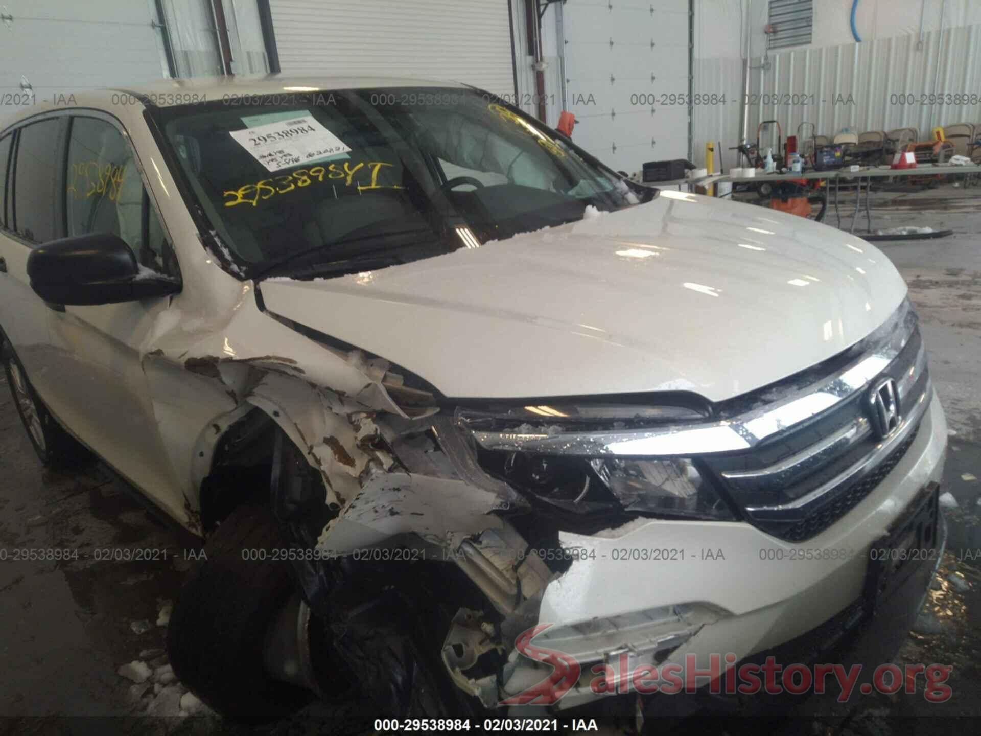 5FNYF6H15JB053376 2018 HONDA PILOT