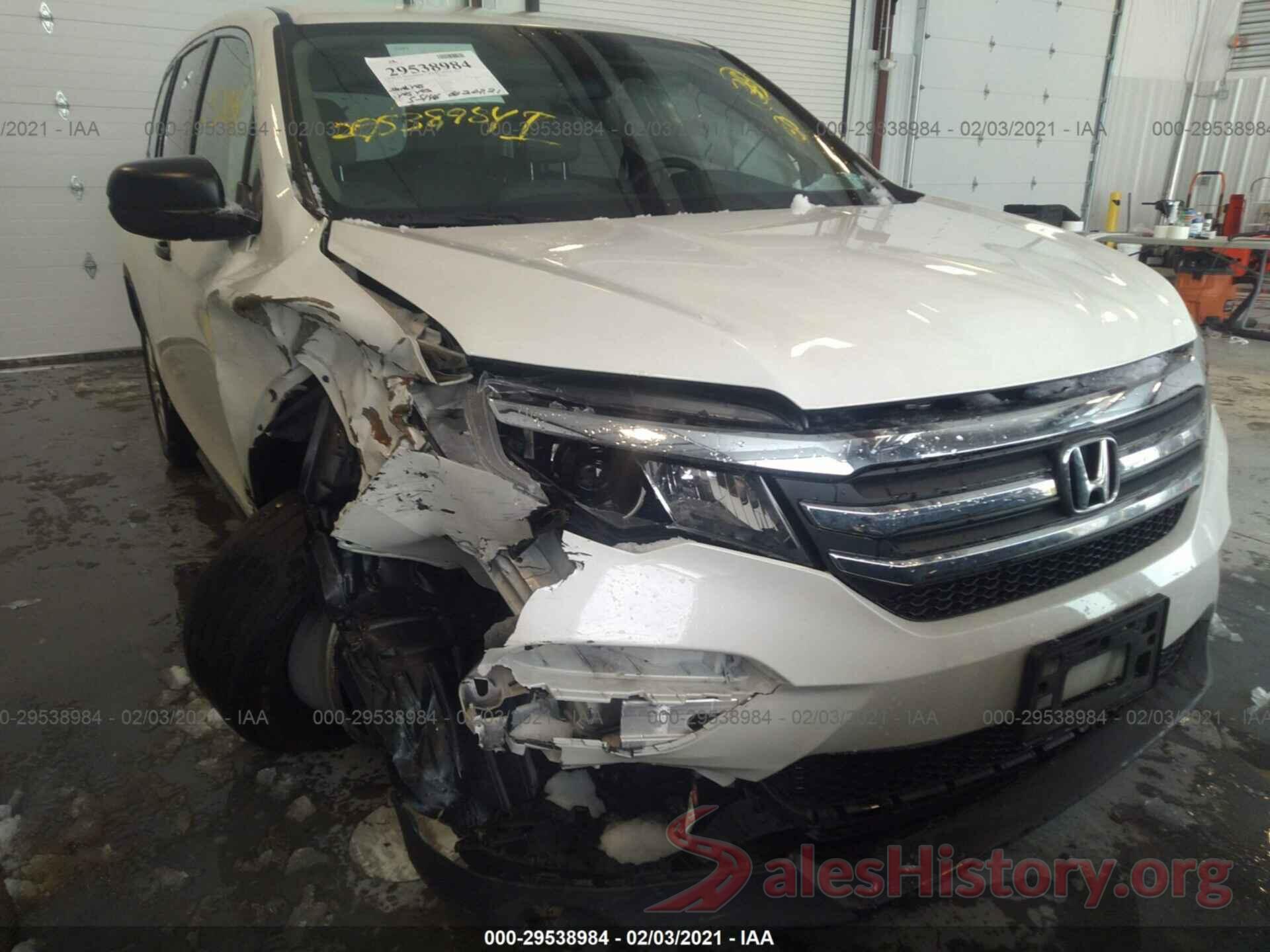 5FNYF6H15JB053376 2018 HONDA PILOT