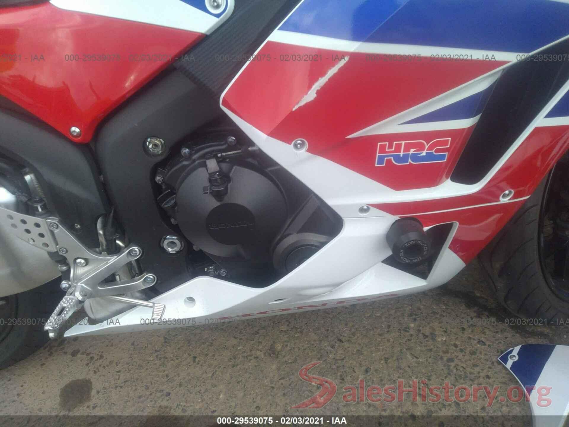 JH2PC4063EK700034 2014 Honda CBR600