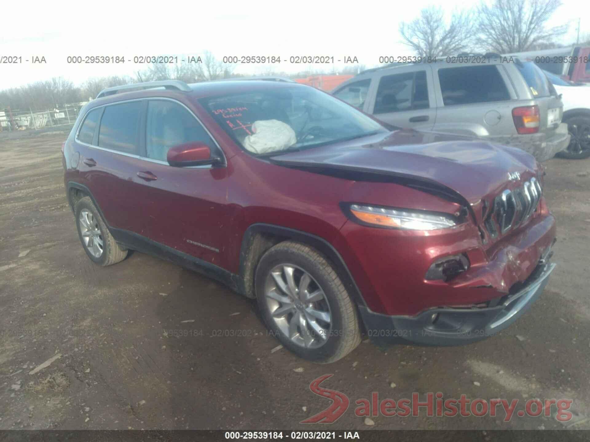 1C4PJLDB5GW164859 2016 JEEP CHEROKEE