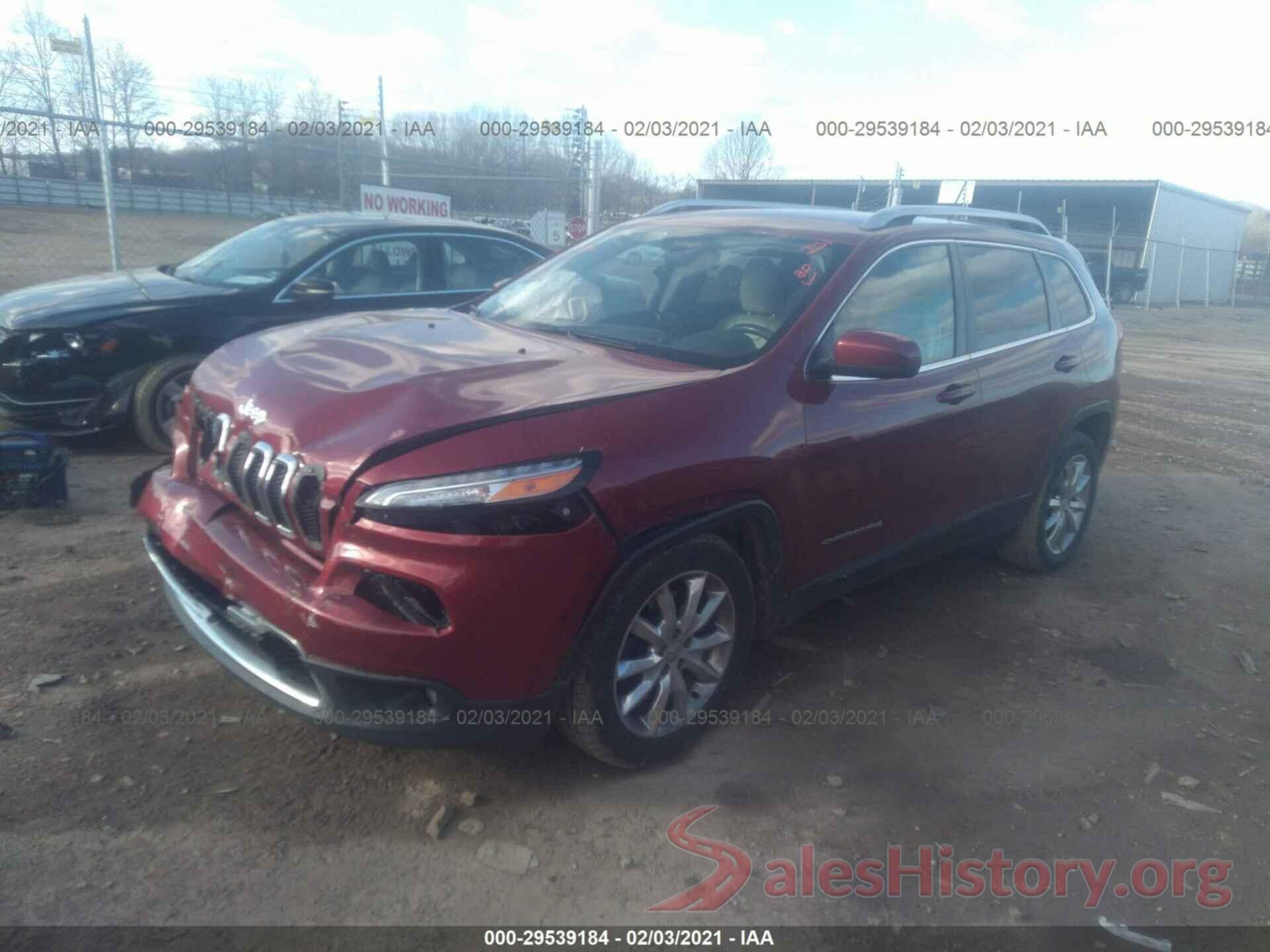 1C4PJLDB5GW164859 2016 JEEP CHEROKEE