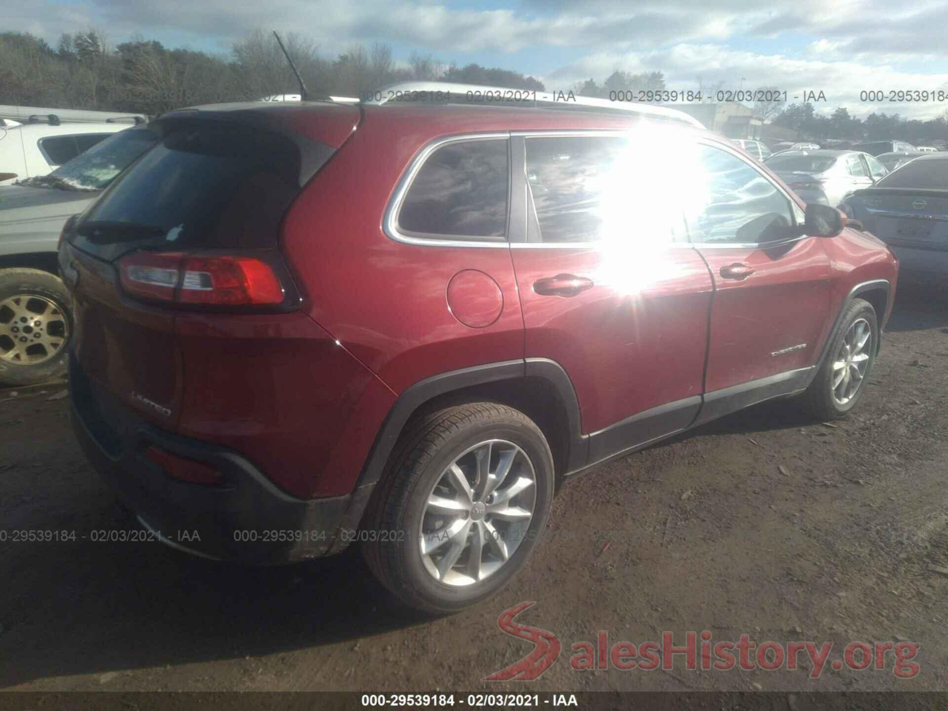 1C4PJLDB5GW164859 2016 JEEP CHEROKEE