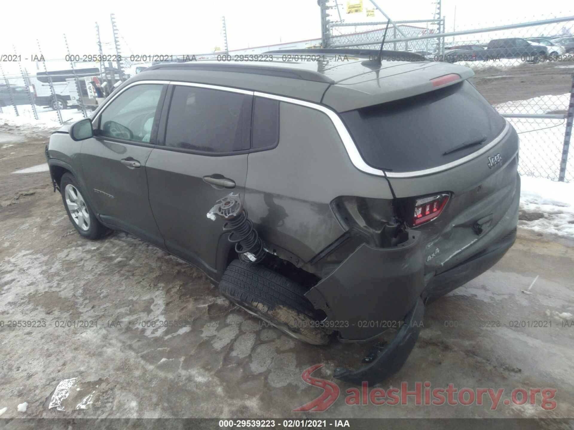 3C4NJDBB8KT629942 2019 JEEP COMPASS