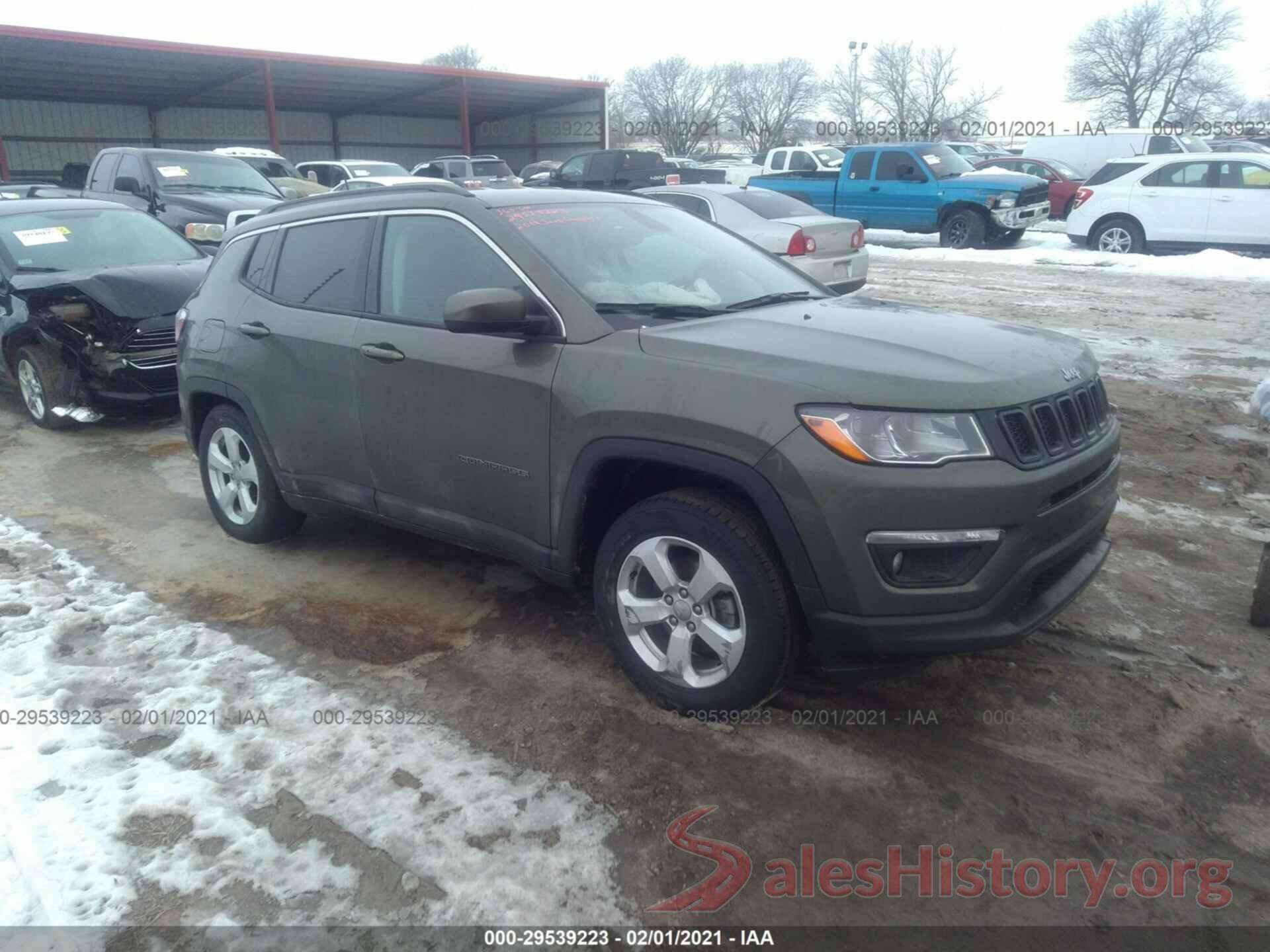 3C4NJDBB8KT629942 2019 JEEP COMPASS