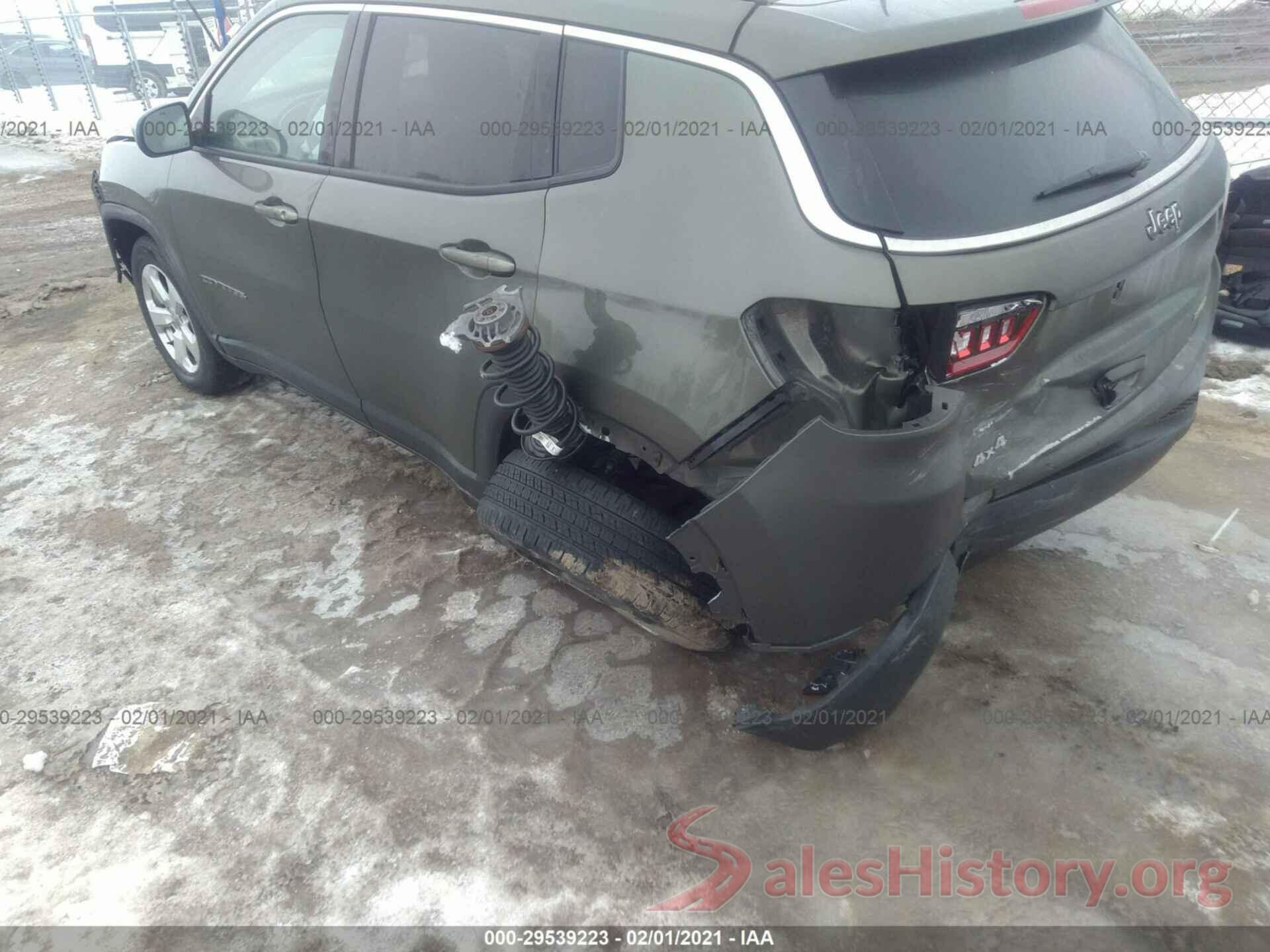 3C4NJDBB8KT629942 2019 JEEP COMPASS