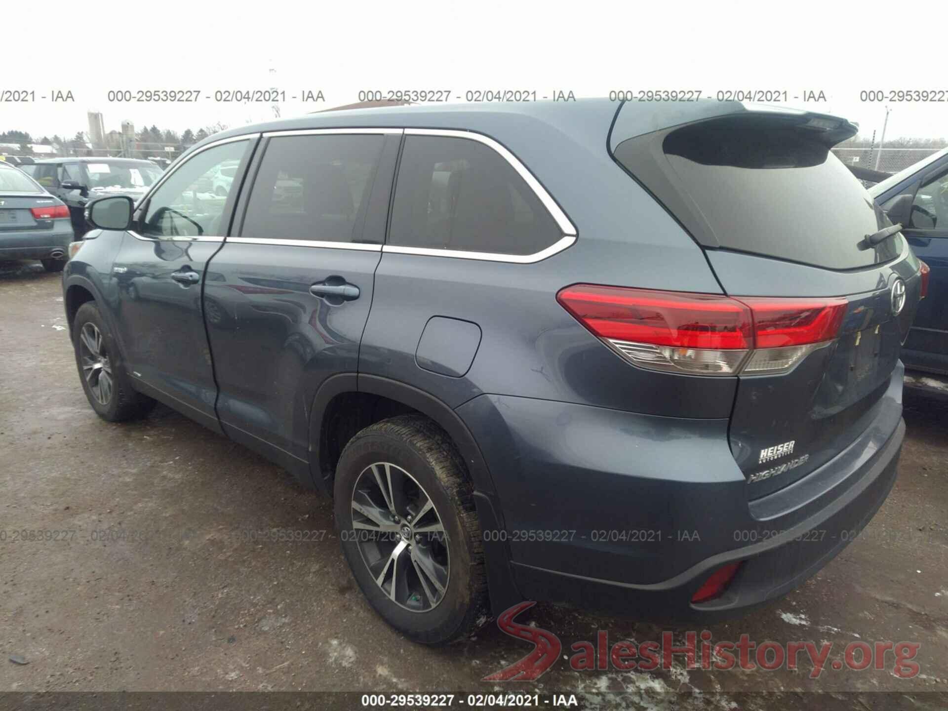 5TDBGRFH8KS064812 2019 TOYOTA HIGHLANDER