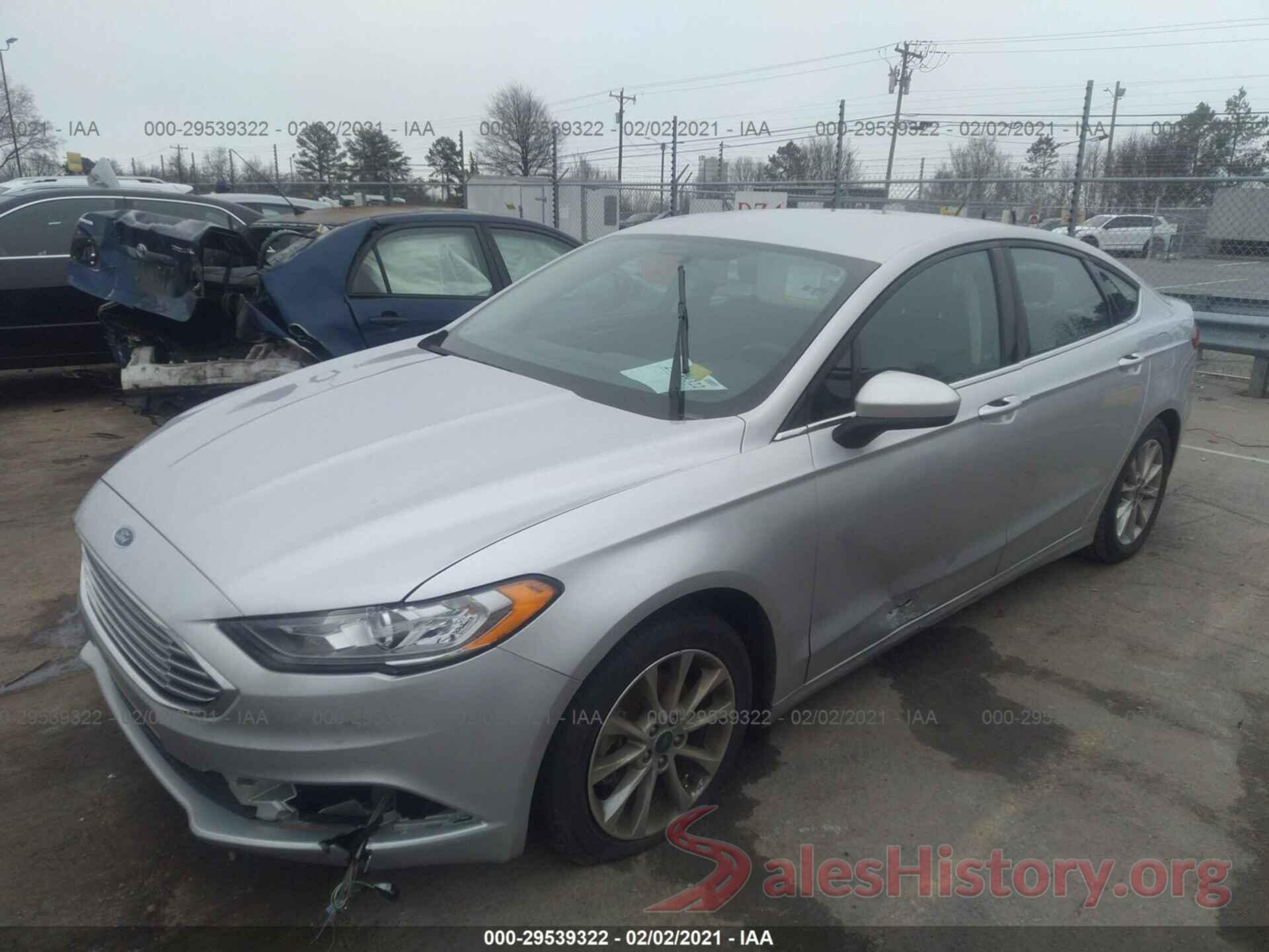 3FA6P0H77HR279391 2017 FORD FUSION