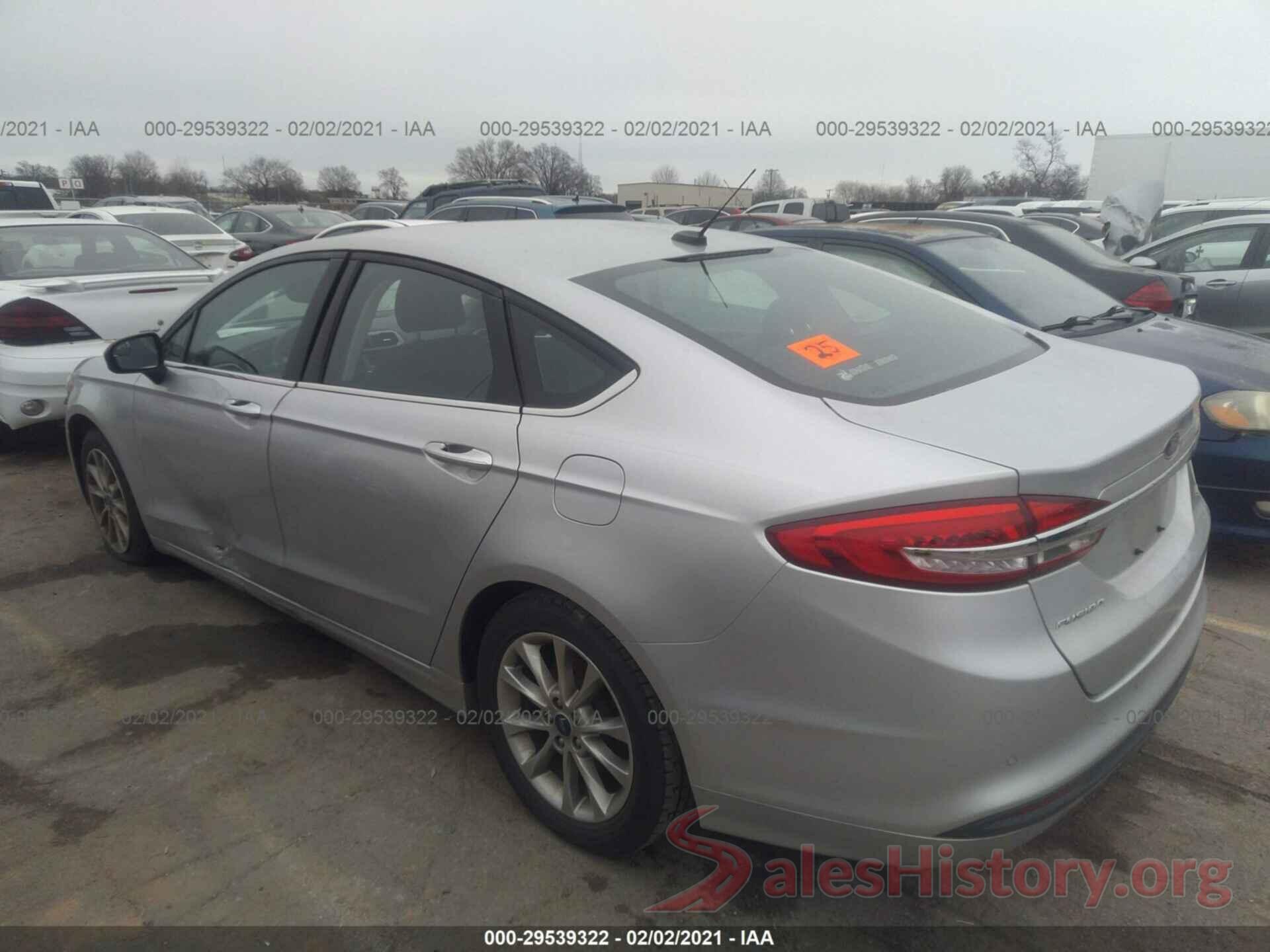 3FA6P0H77HR279391 2017 FORD FUSION