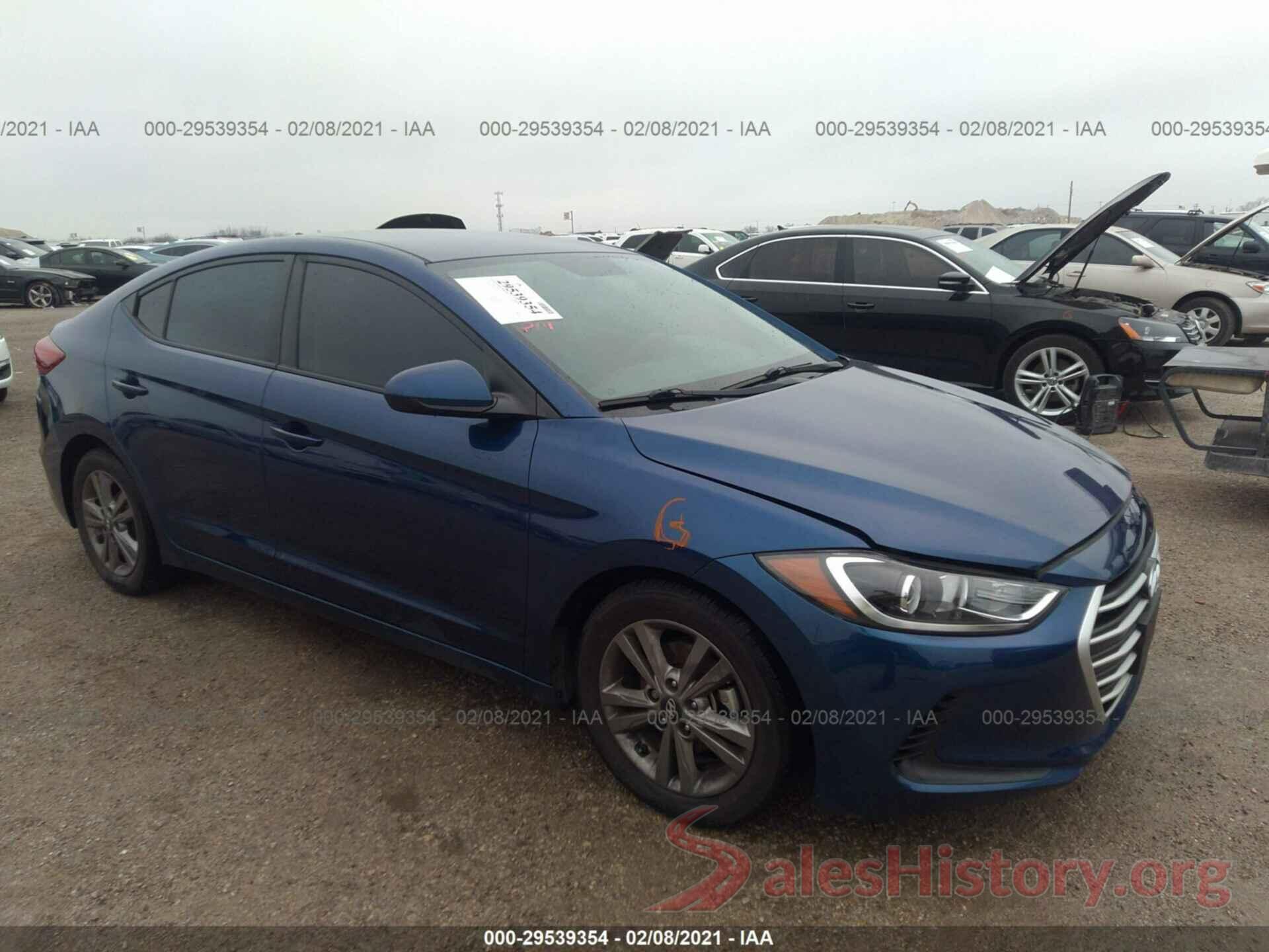 5NPD84LF5HH168927 2017 HYUNDAI ELANTRA