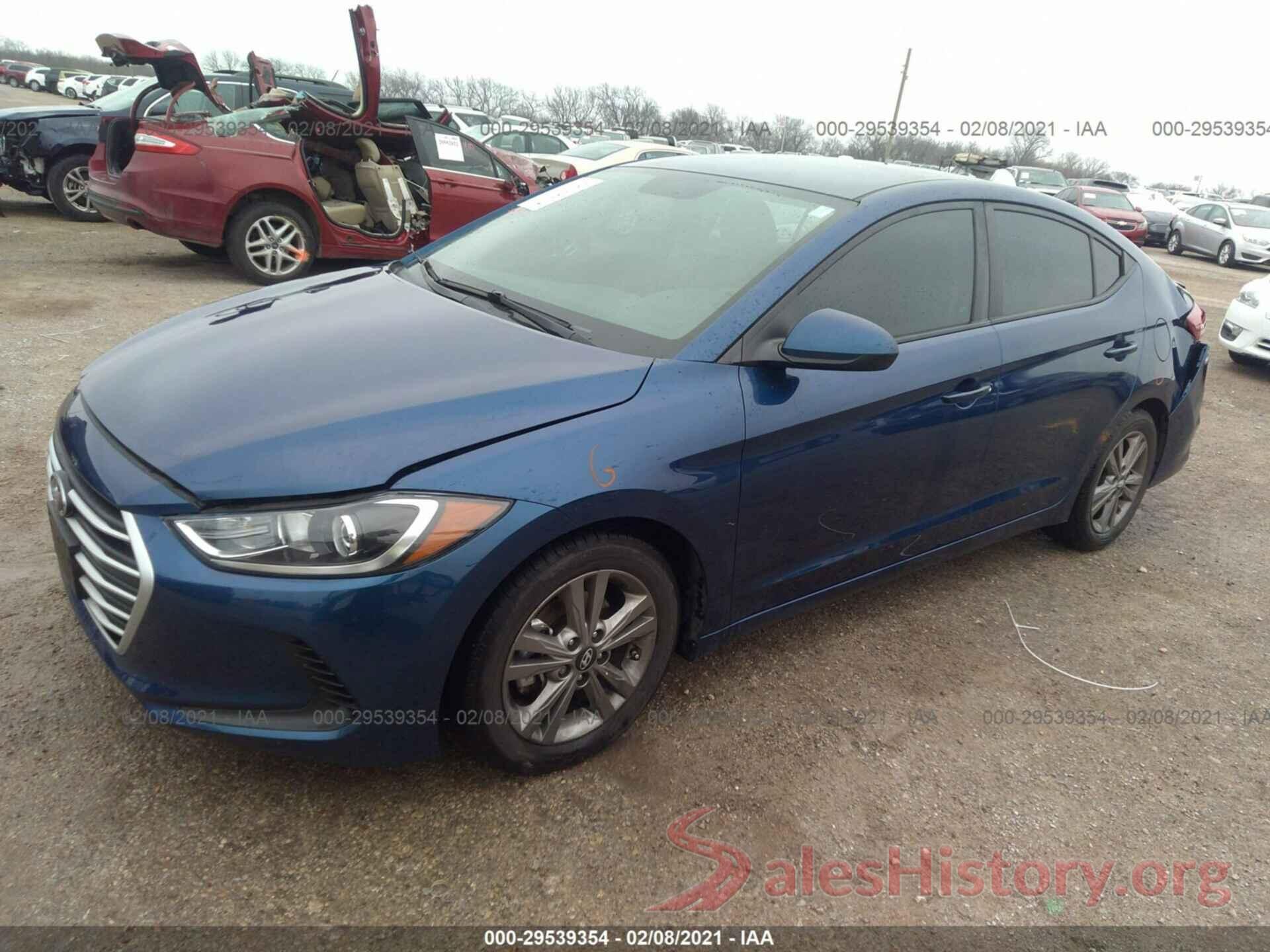 5NPD84LF5HH168927 2017 HYUNDAI ELANTRA