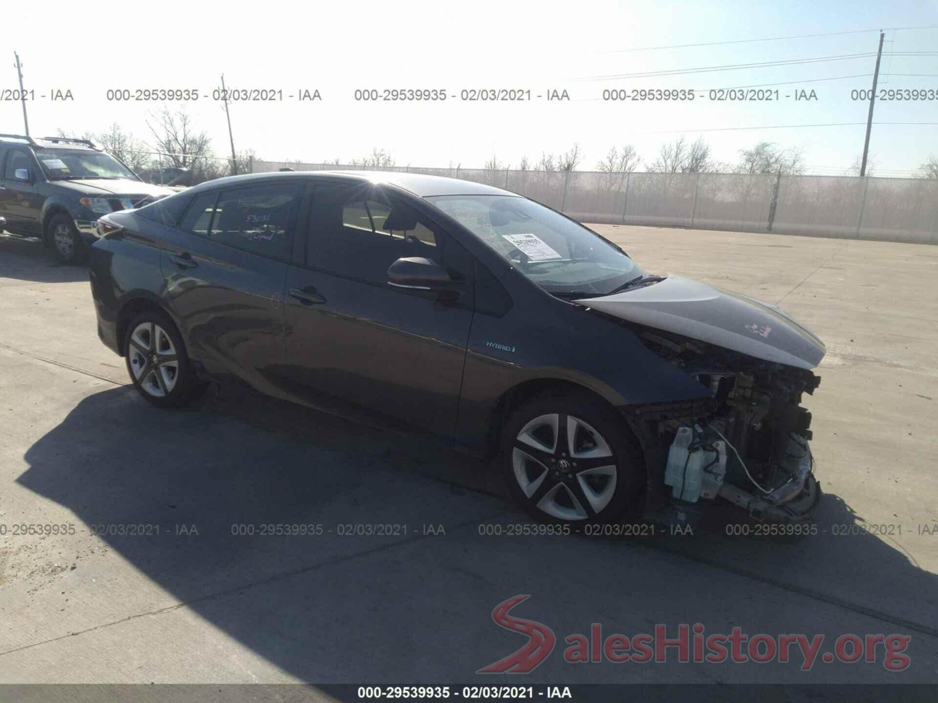 JTDKARFU4J3545851 2018 TOYOTA PRIUS