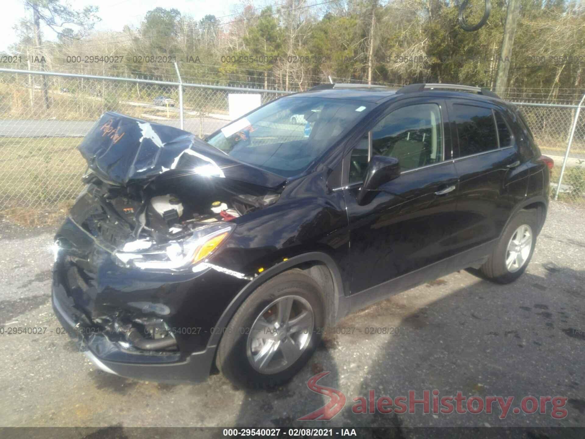 KL7CJLSB4KB847702 2019 CHEVROLET TRAX