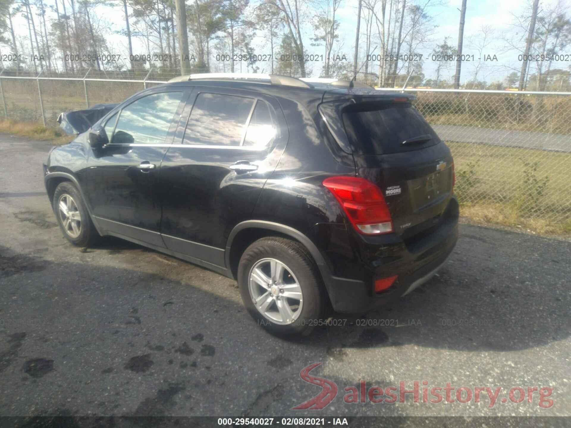 KL7CJLSB4KB847702 2019 CHEVROLET TRAX