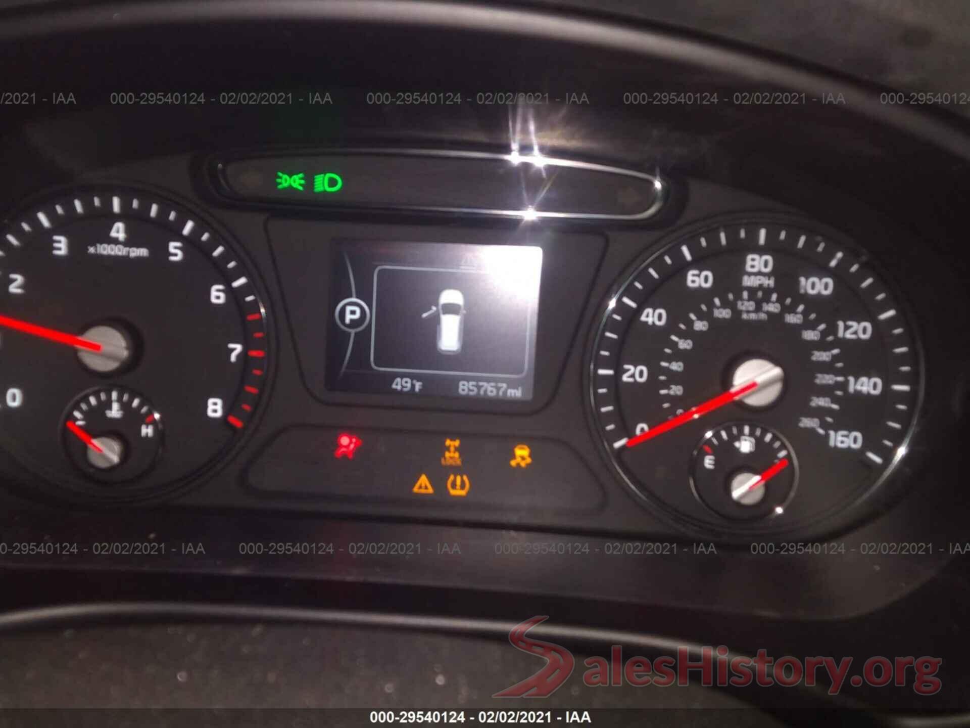 5XYPGDA51HG215050 2017 KIA SORENTO