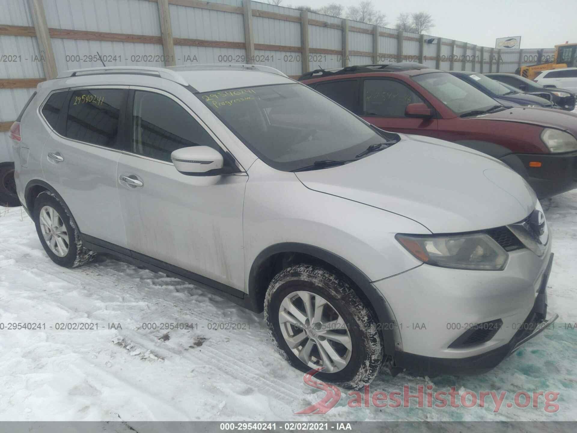 KNMAT2MVXGP709551 2016 NISSAN ROGUE