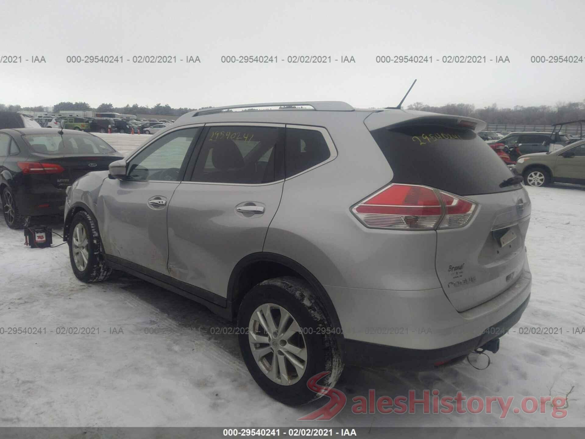 KNMAT2MVXGP709551 2016 NISSAN ROGUE