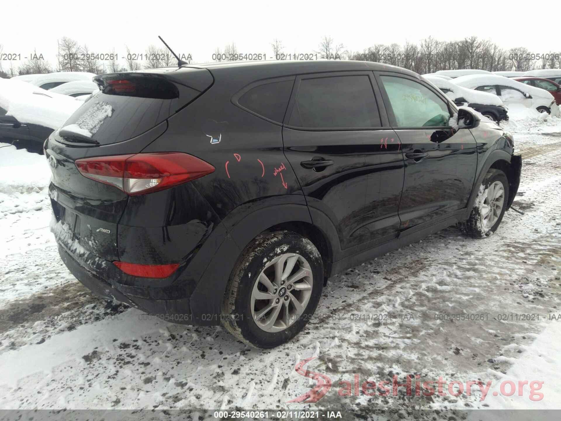 KM8J2CA45JU780889 2018 HYUNDAI TUCSON