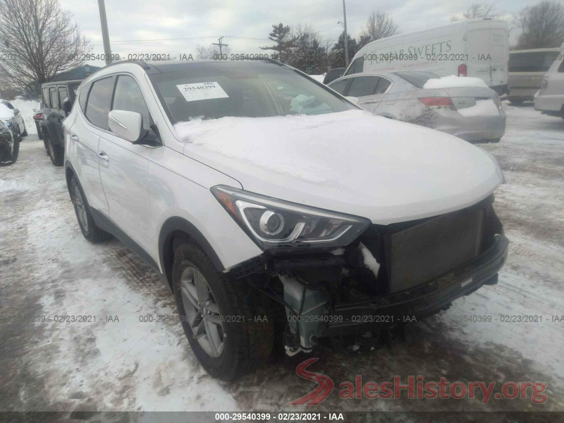 5XYZUDLB6HG400697 2017 HYUNDAI SANTA FE SPORT