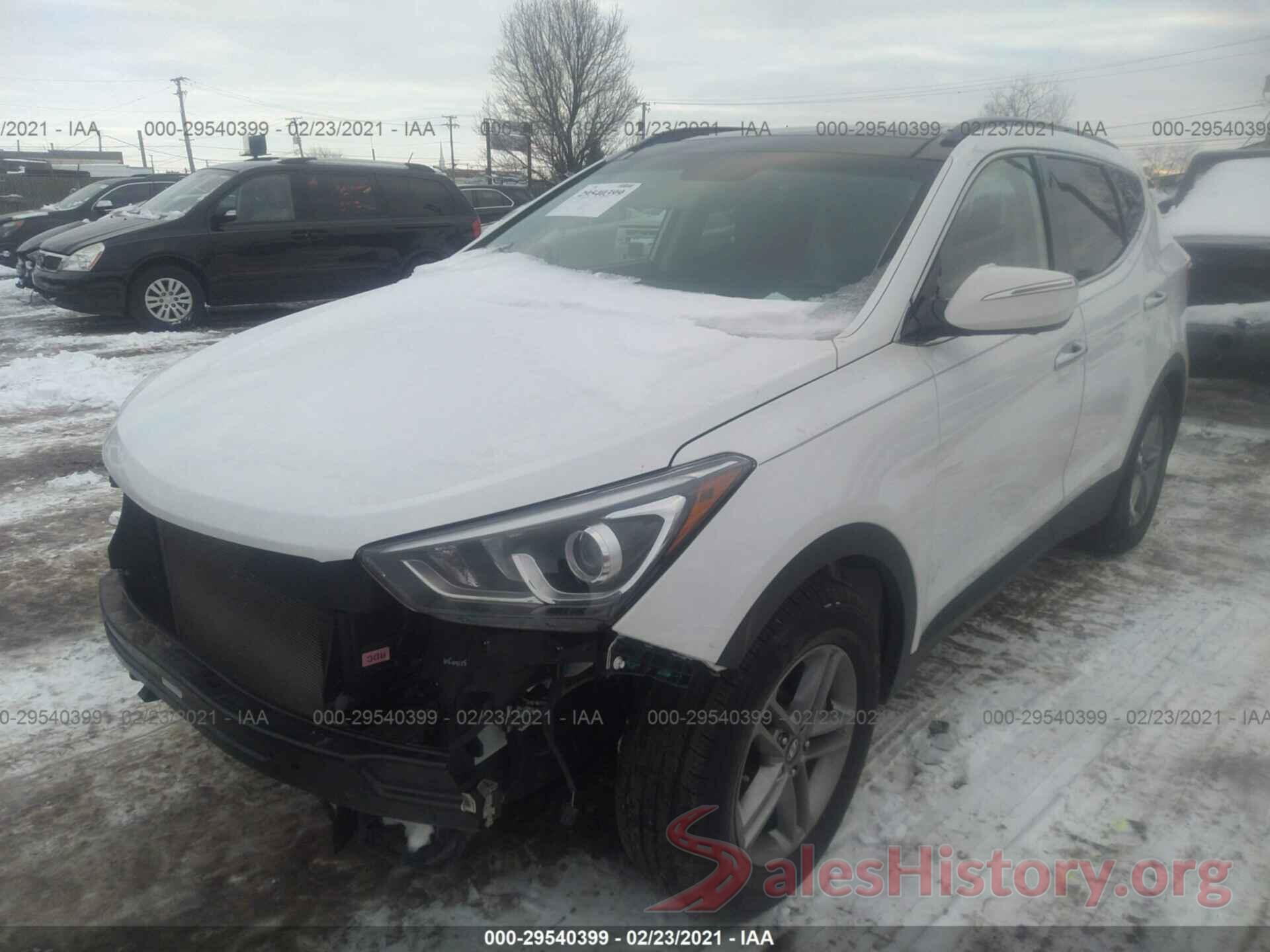 5XYZUDLB6HG400697 2017 HYUNDAI SANTA FE SPORT