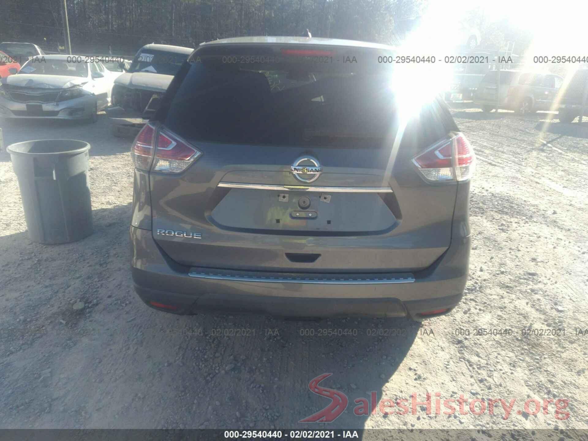 5N1AT2MN4GC833804 2016 NISSAN ROGUE