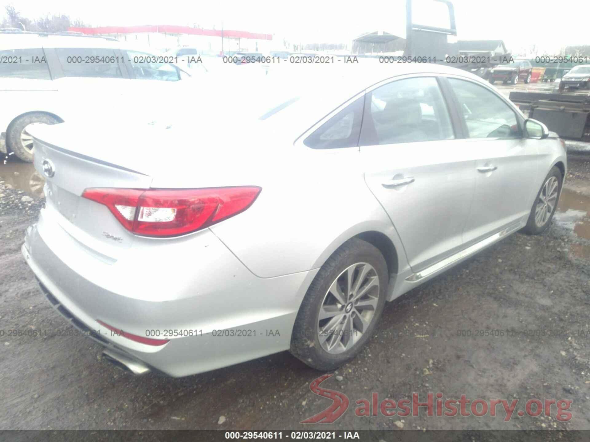 5NPE34AF6GH363407 2016 HYUNDAI SONATA