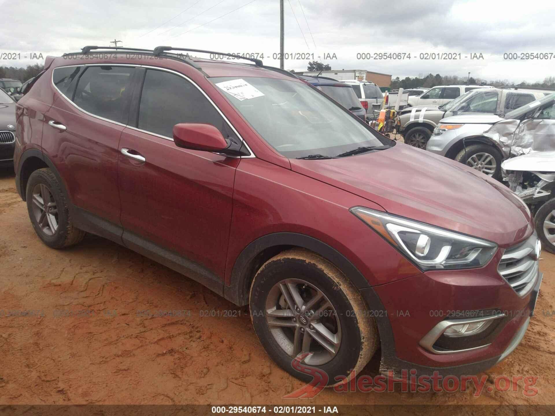 5XYZU3LB2HG469543 2017 HYUNDAI SANTA FE SPORT