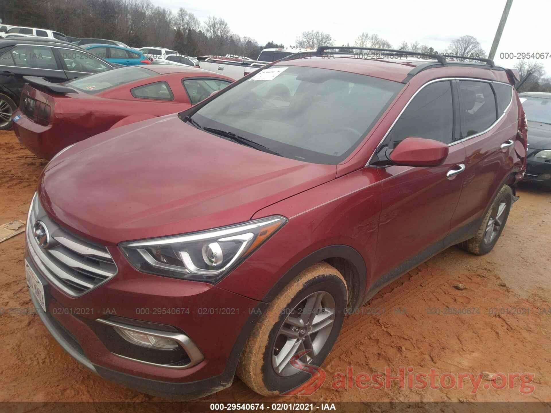 5XYZU3LB2HG469543 2017 HYUNDAI SANTA FE SPORT