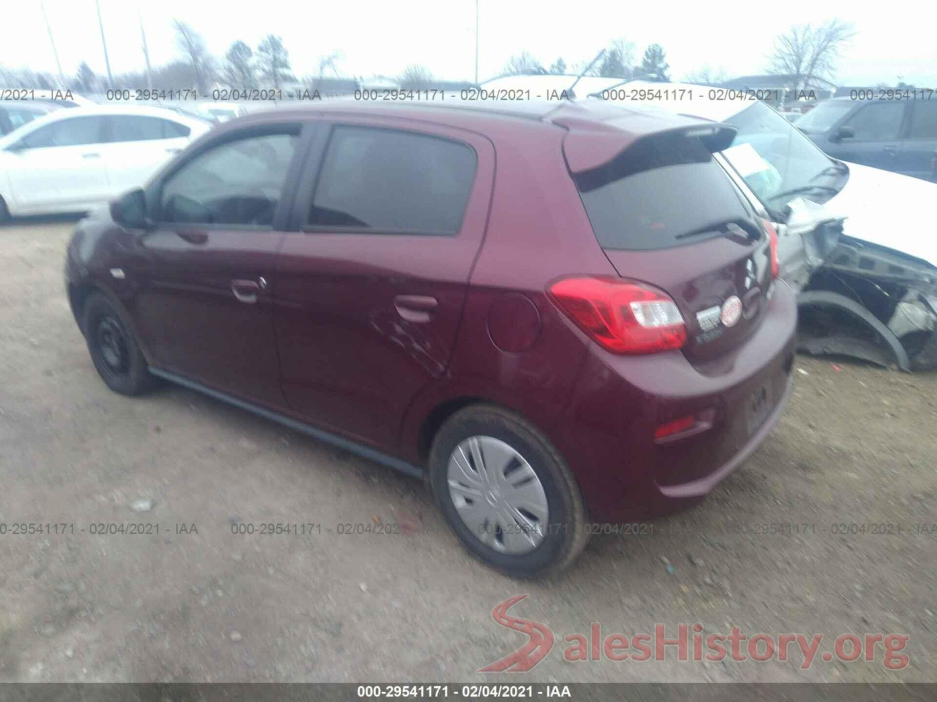 ML32A3HJ3HH013703 2017 MITSUBISHI MIRAGE