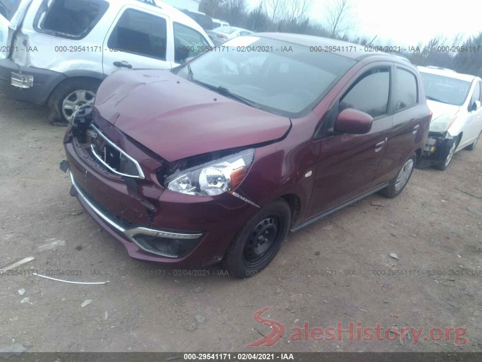 ML32A3HJ3HH013703 2017 MITSUBISHI MIRAGE