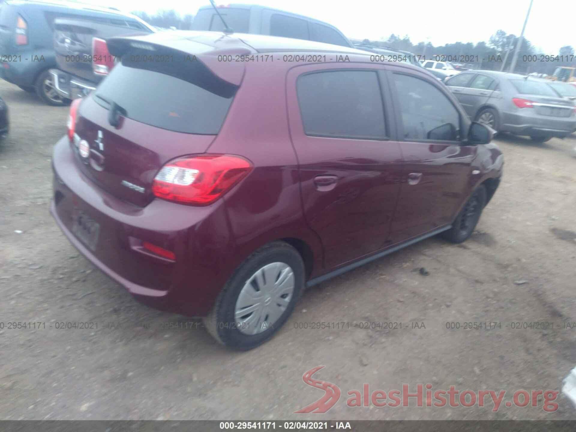 ML32A3HJ3HH013703 2017 MITSUBISHI MIRAGE