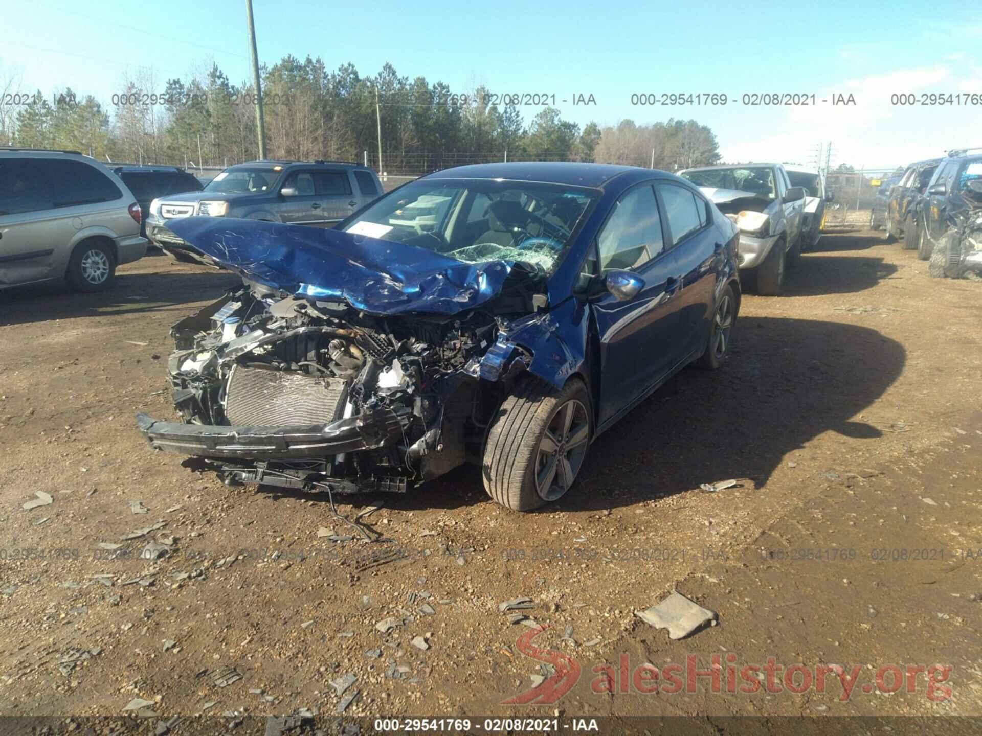 3KPFL4A72JE250854 2018 KIA FORTE