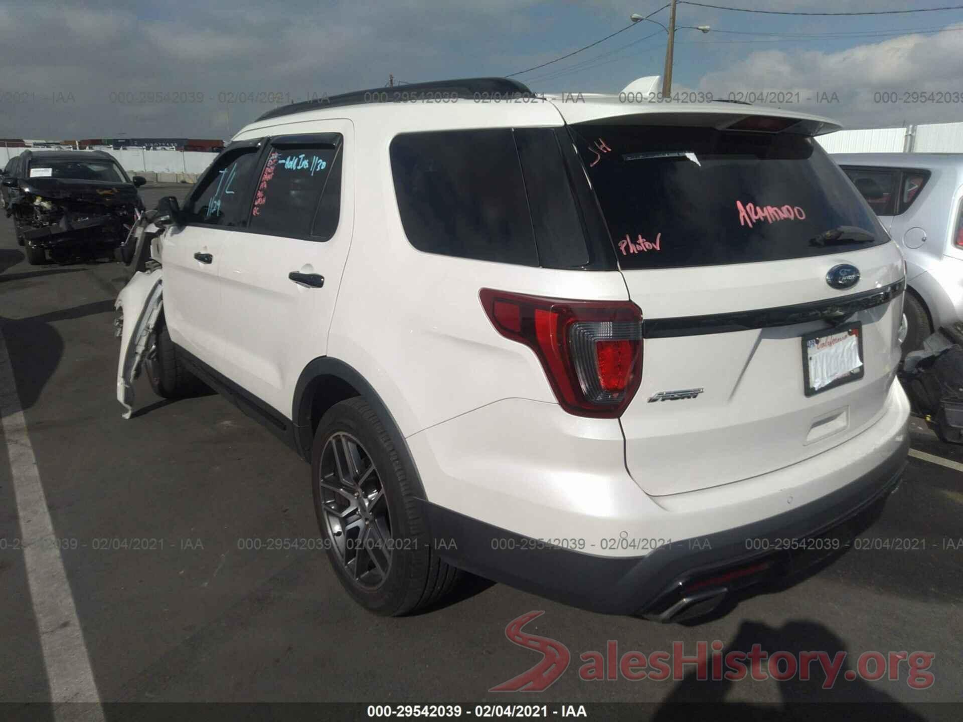 1FM5K8GT5GGC90926 2016 FORD EXPLORER