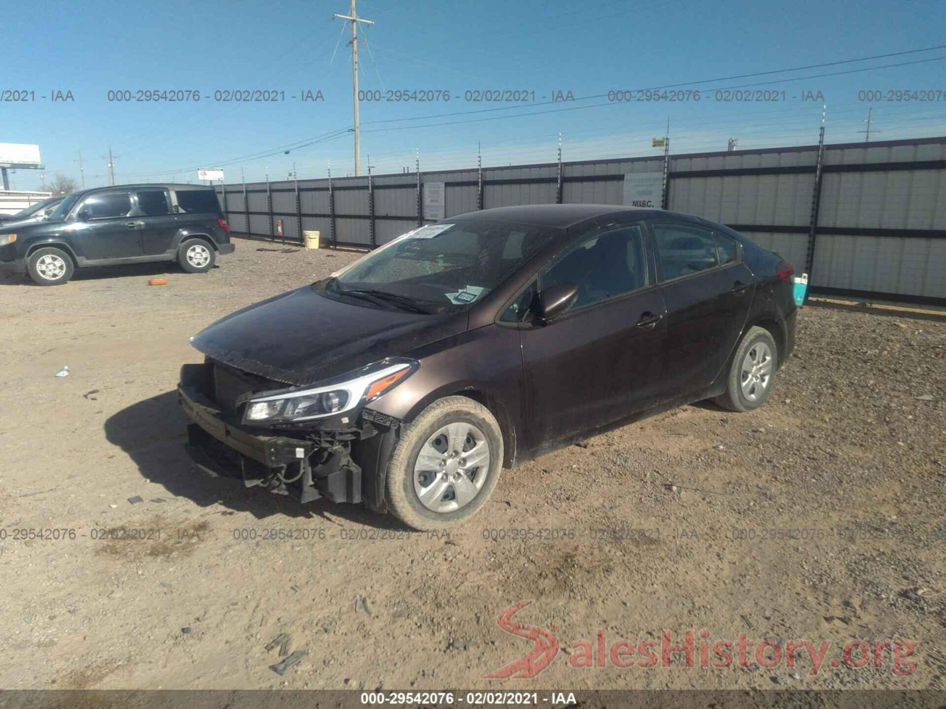 3KPFL4A72JE208149 2018 KIA FORTE