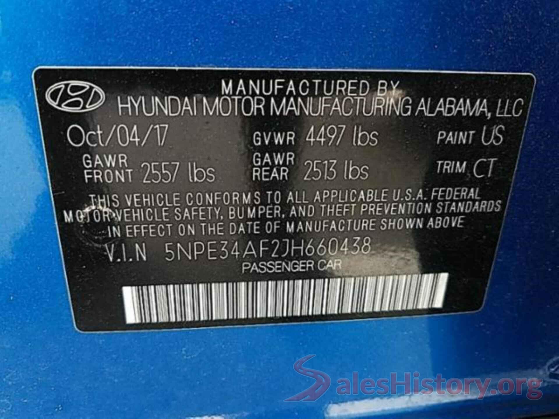 5NPE34AF2JH660438 2018 HYUNDAI SONATA