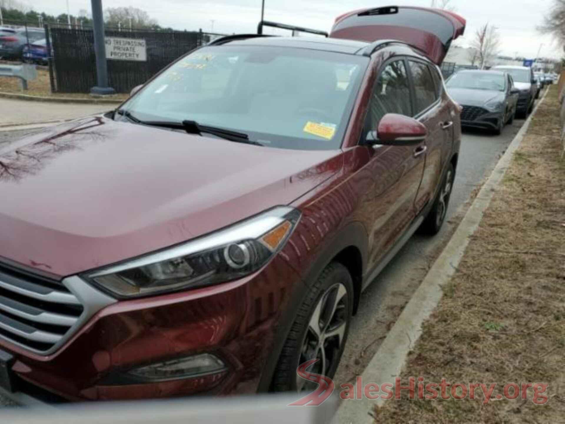 KM8J3CA2XJU628392 2018 HYUNDAI TUCSON