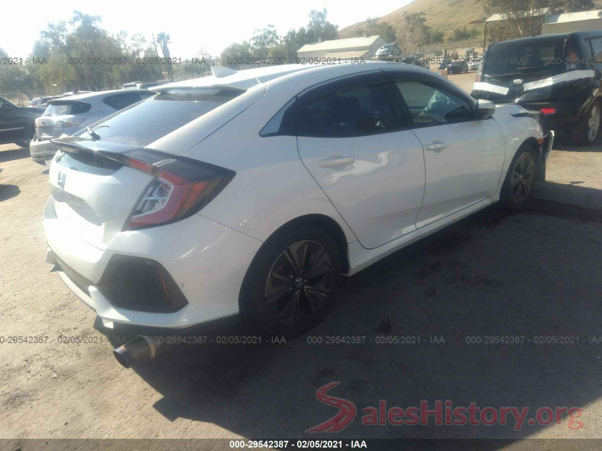 SHHFK7H59HU405170 2017 HONDA CIVIC HATCHBACK