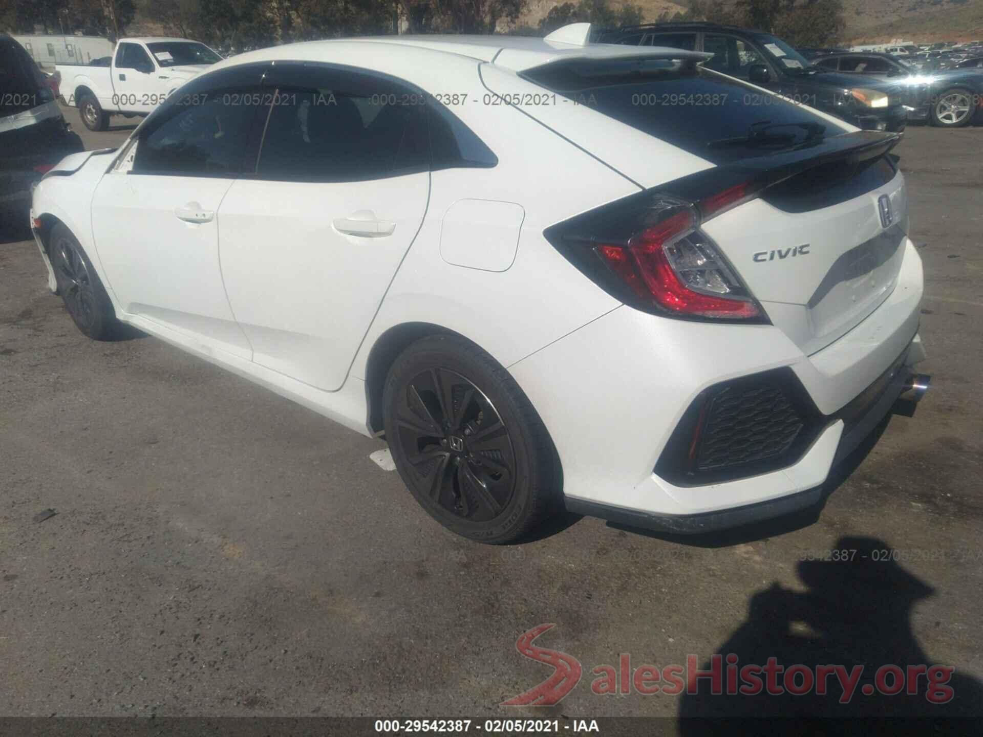 SHHFK7H59HU405170 2017 HONDA CIVIC HATCHBACK