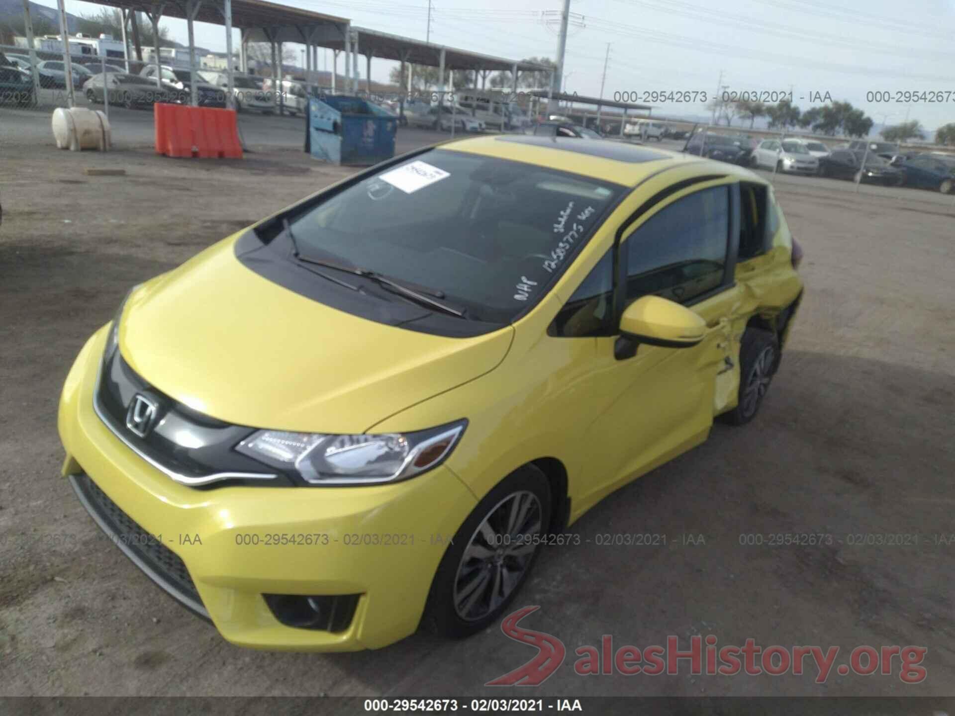 3HGGK5H97GM701734 2016 HONDA FIT