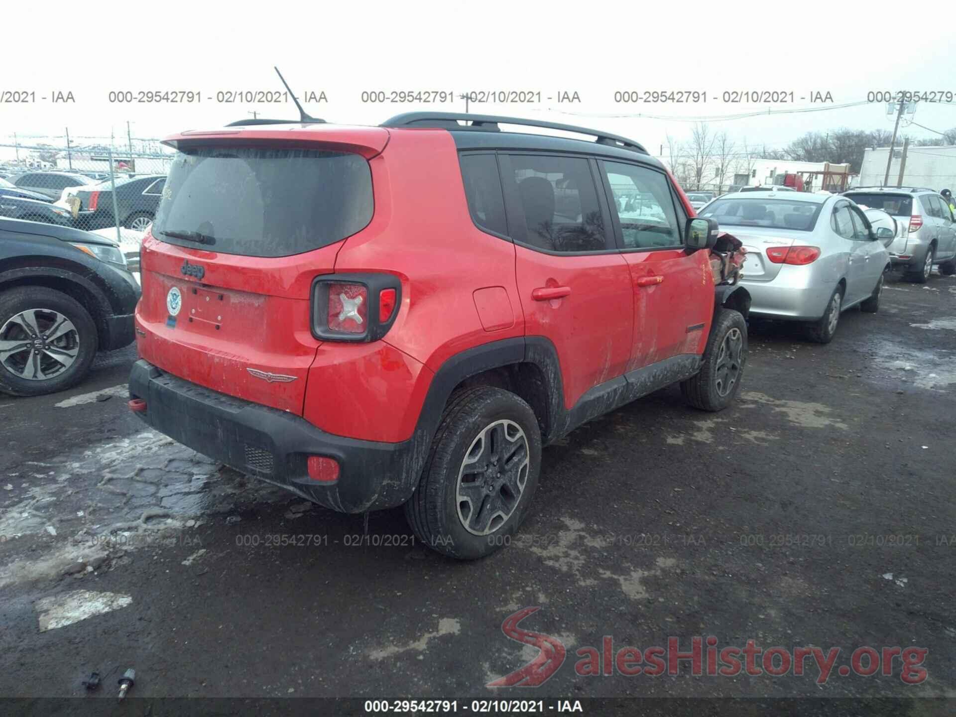 ZACCJBCT5GPD97852 2016 JEEP RENEGADE