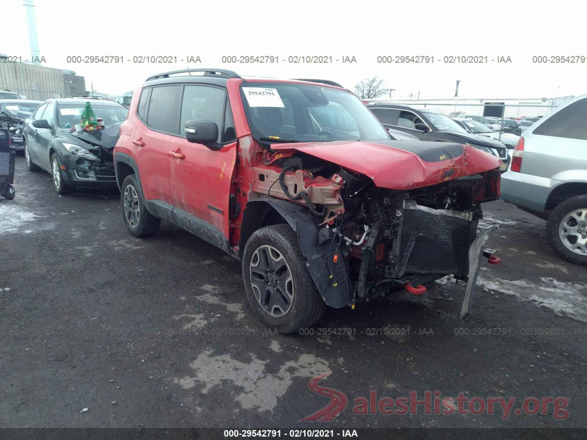 ZACCJBCT5GPD97852 2016 JEEP RENEGADE